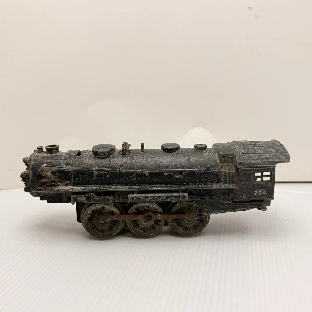 Lionel 224 O Gauge 2-6-2 Prairie Diecast Steam Locomotive 1939-46 Vintage Train